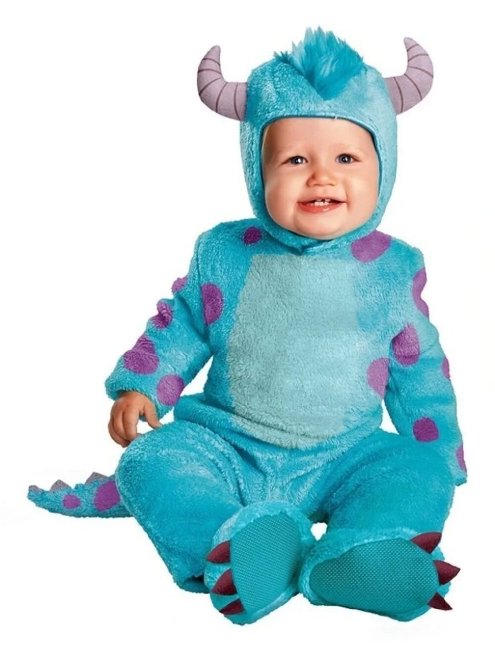 Disney Brand Infant Size 12-18 Months Monster's Inc Sully Costume Halloween